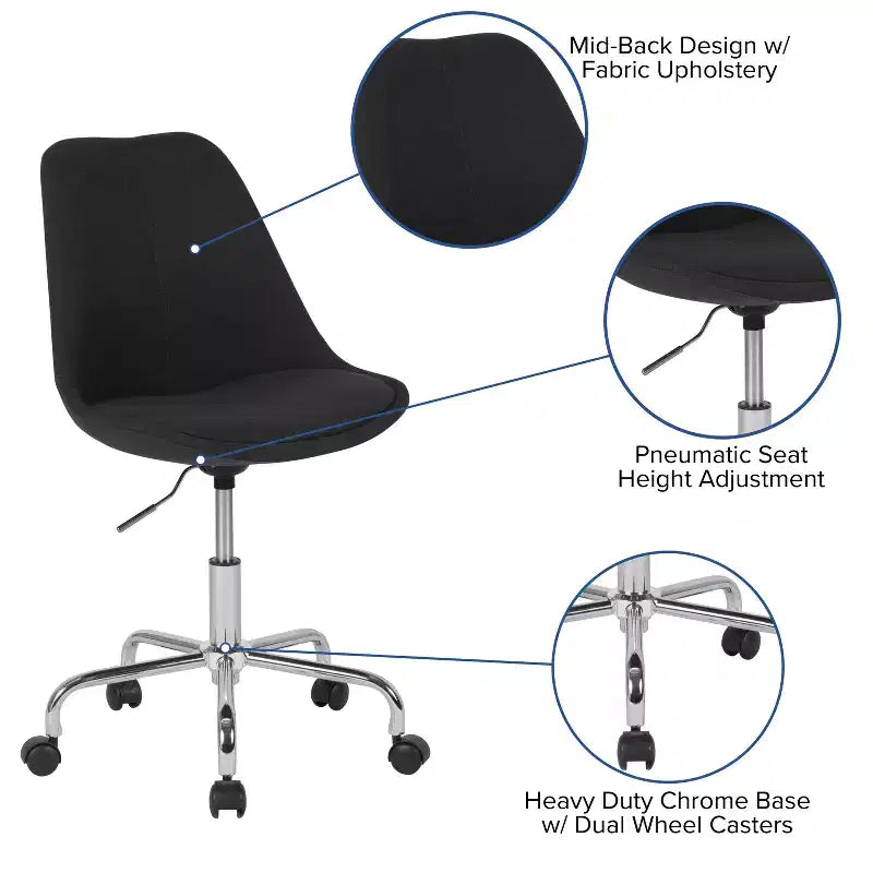 Chaise de bureau pivotante