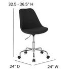 Chaise de bureau pivotante
