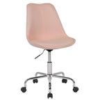 Merrick Lane Swivel Office Chair with Height Adjustable Swivel Seat in Stylish Upholstery