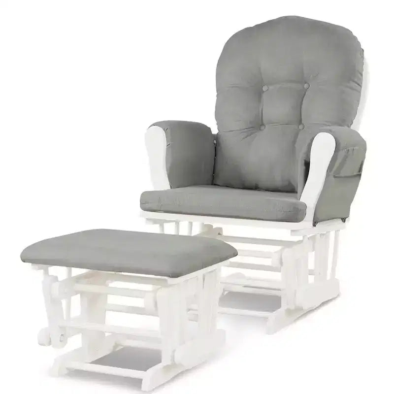Chaise berçante en bois pour chambre de bébé