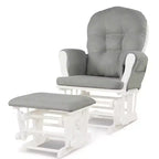Chaise berçante en bois pour chambre de bébé