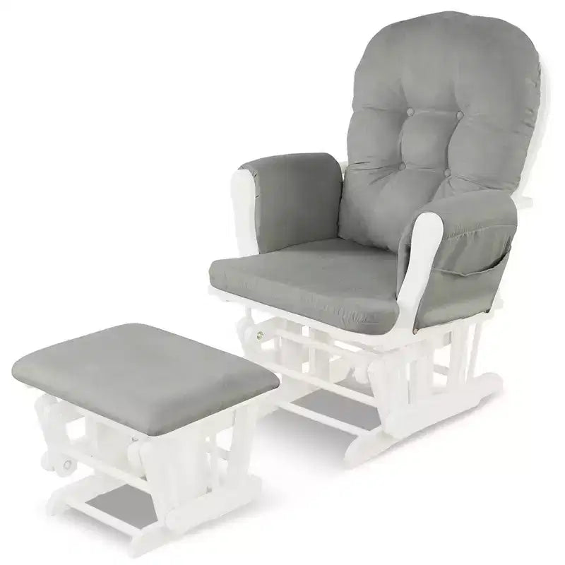 Chaise berçante en bois pour chambre de bébé