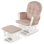 Chaise berçante en bois pour chambre de bébé