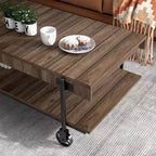 Table basse industrielle