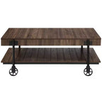 Table basse industrielle