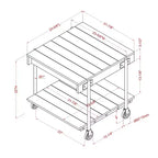 Table basse industrielle