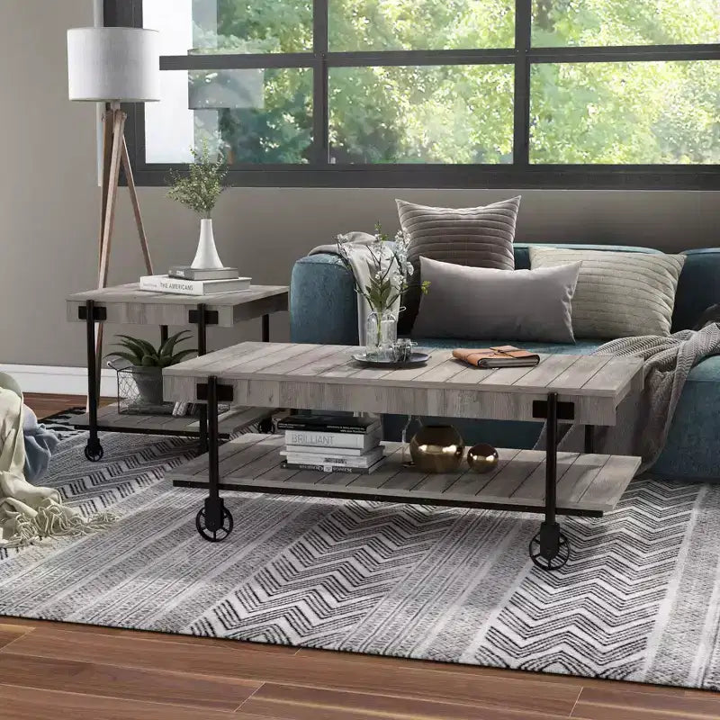 Table basse industrielle