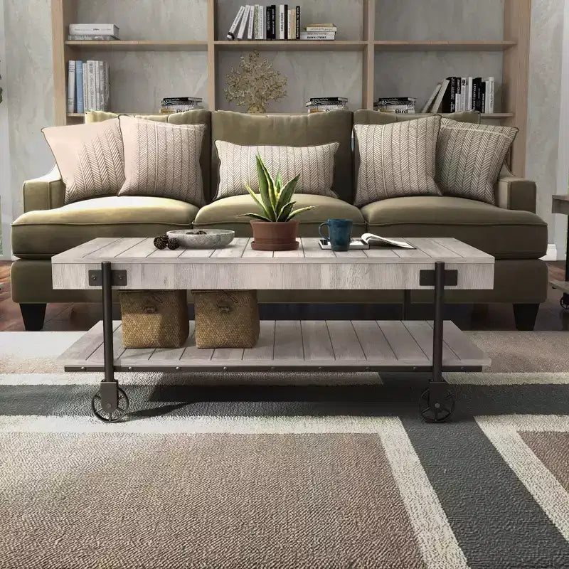 Table basse industrielle