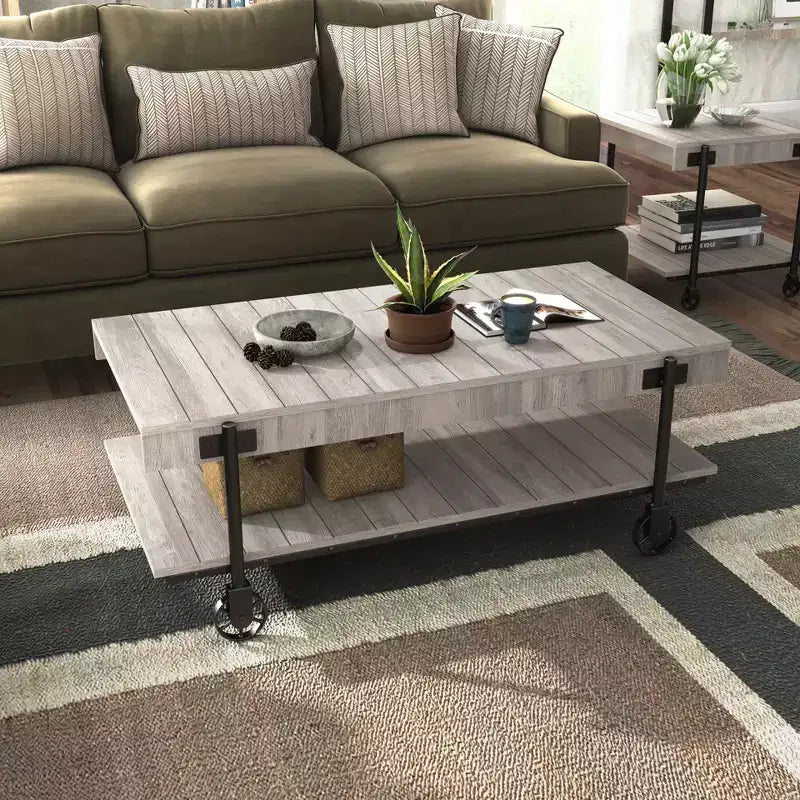 Table basse industrielle