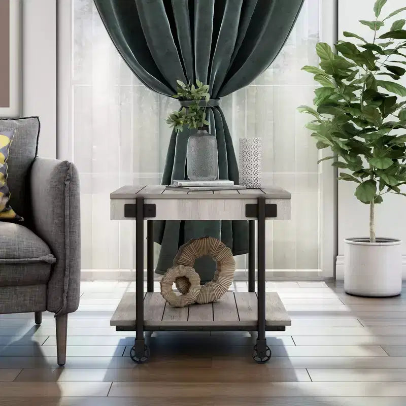 Table basse industrielle