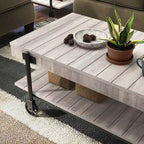 Table basse industrielle