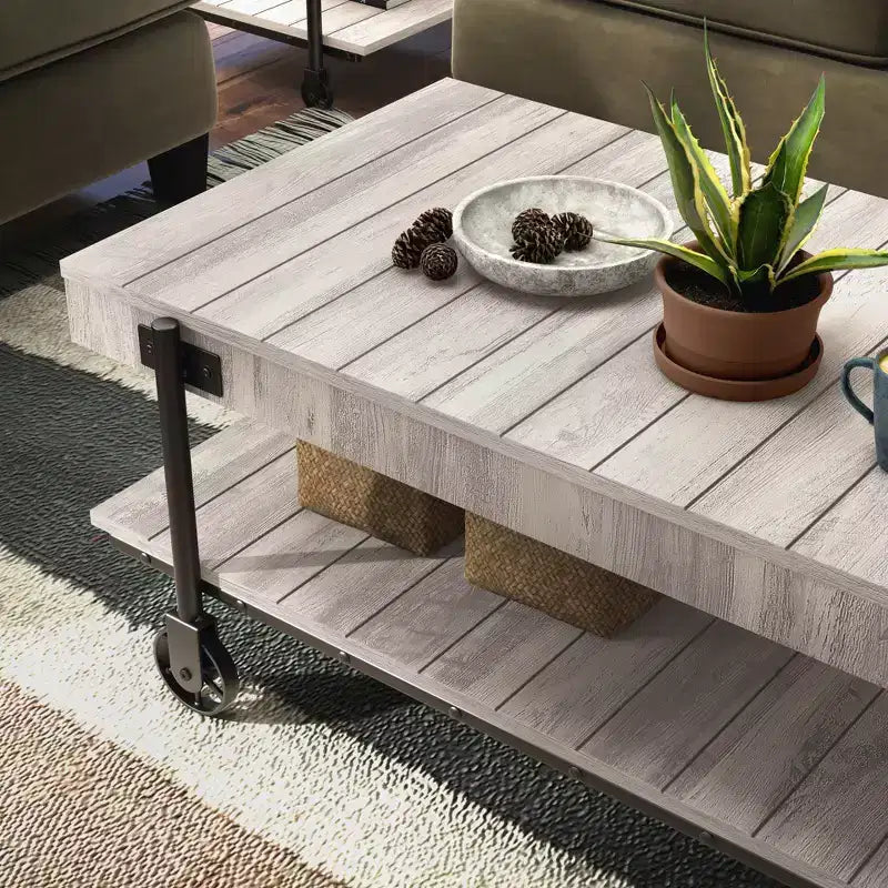 Table basse industrielle