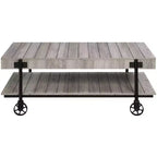 Table basse industrielle