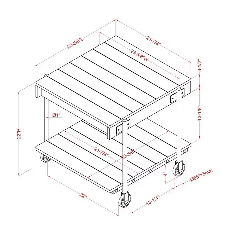 Table basse industrielle