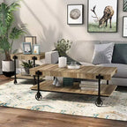 Table basse industrielle