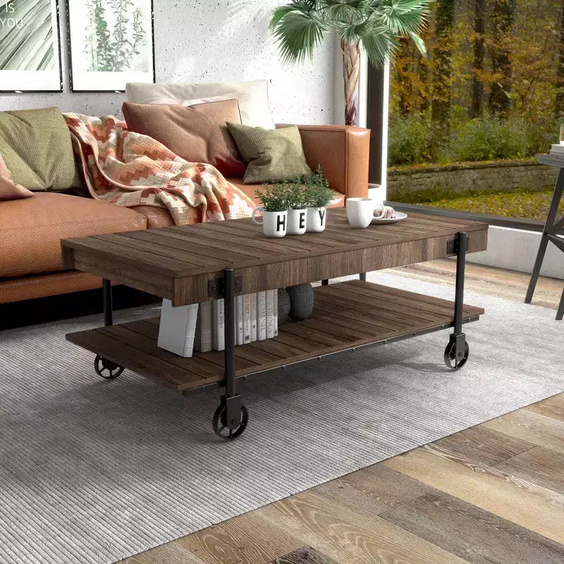 Table basse industrielle