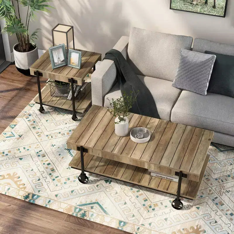 Table basse industrielle