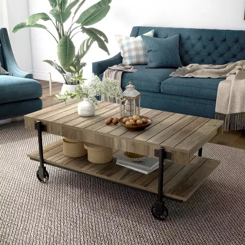 Table basse industrielle