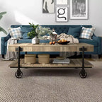 Table basse industrielle