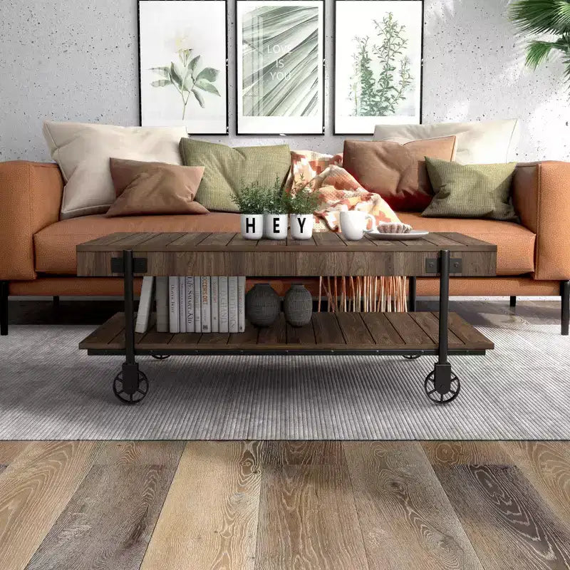 Table basse industrielle