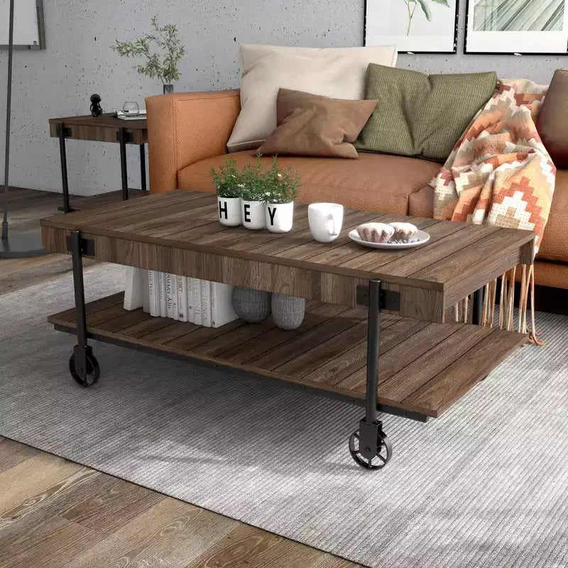 Table basse industrielle